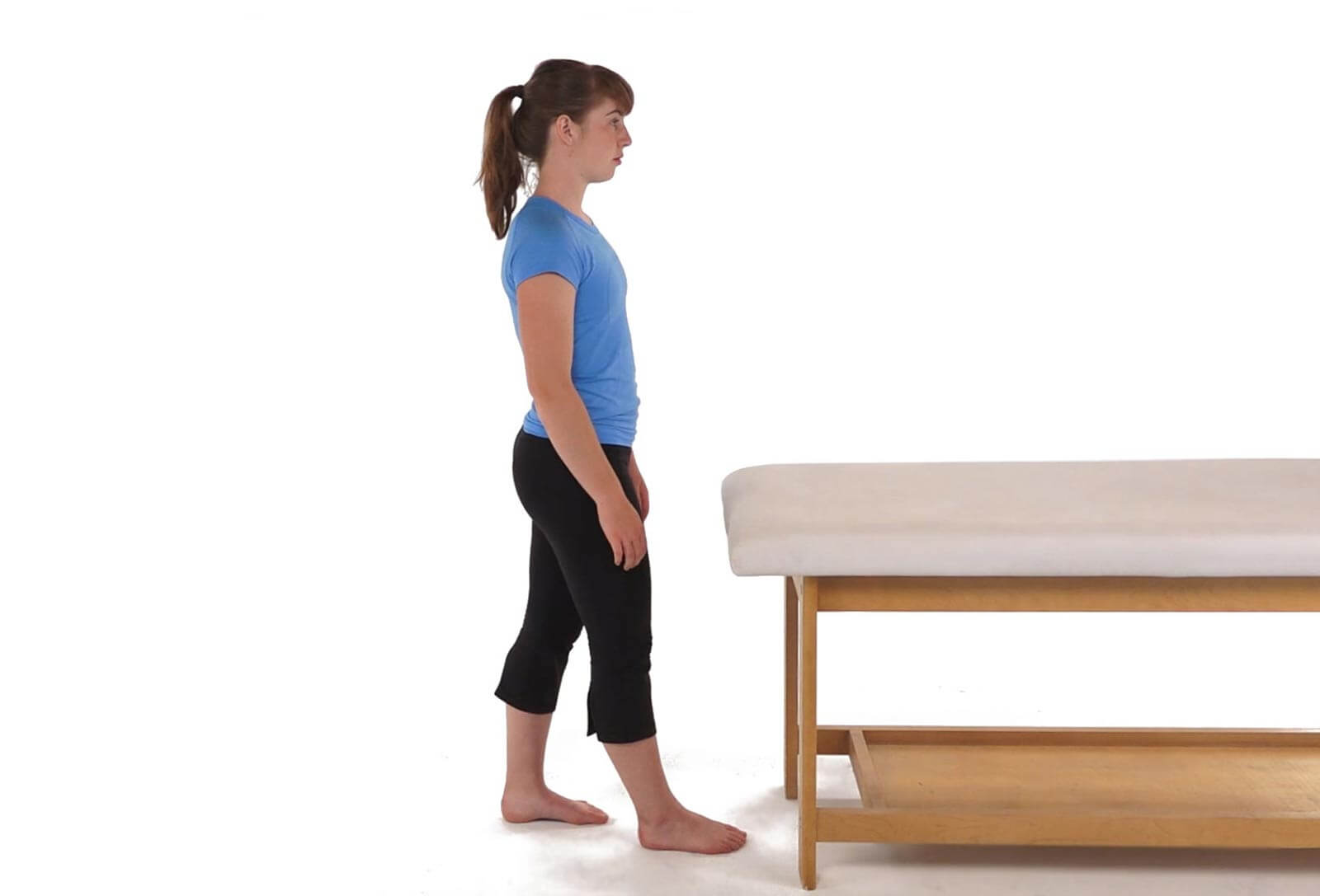 Photos of stride stance sway exercise