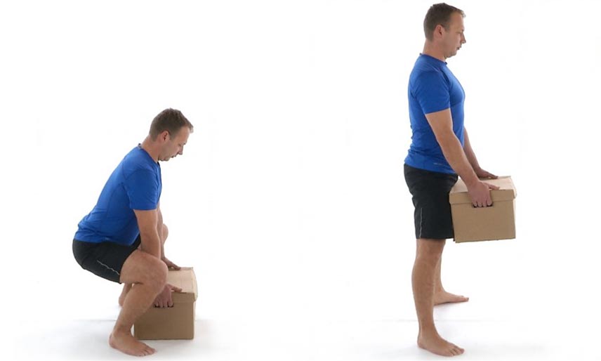 How to do a squat lift