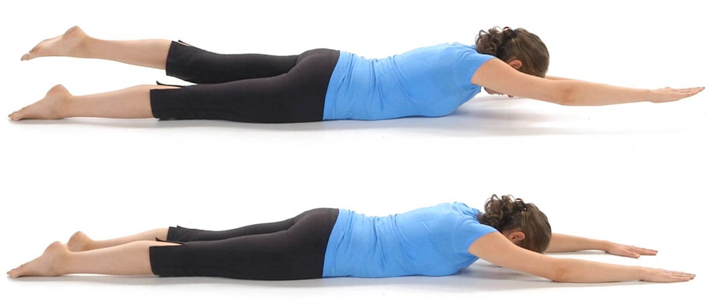 Photo of steps for contralateral extension