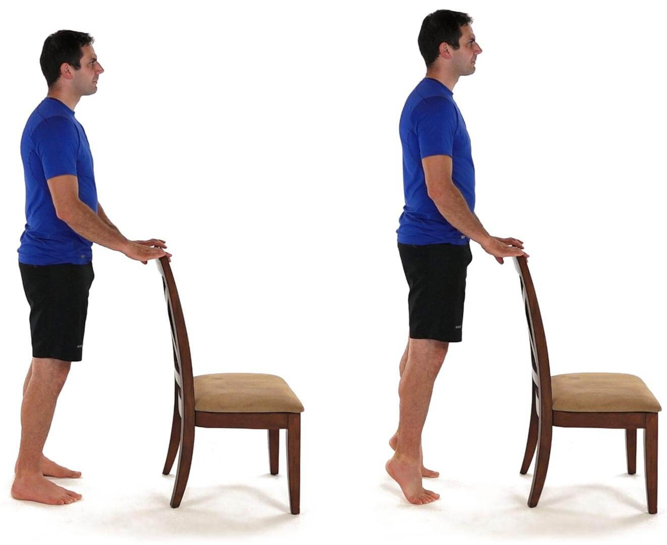 Steps for platar flexion
