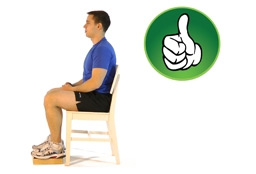How to sit with good posture