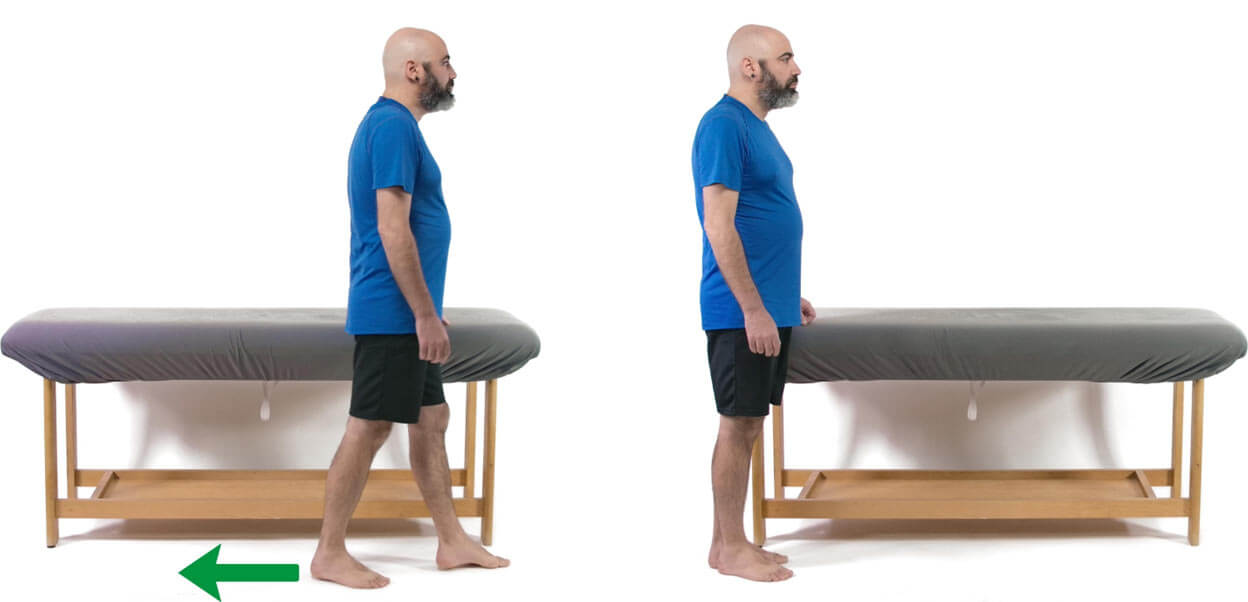Photos of backward walking