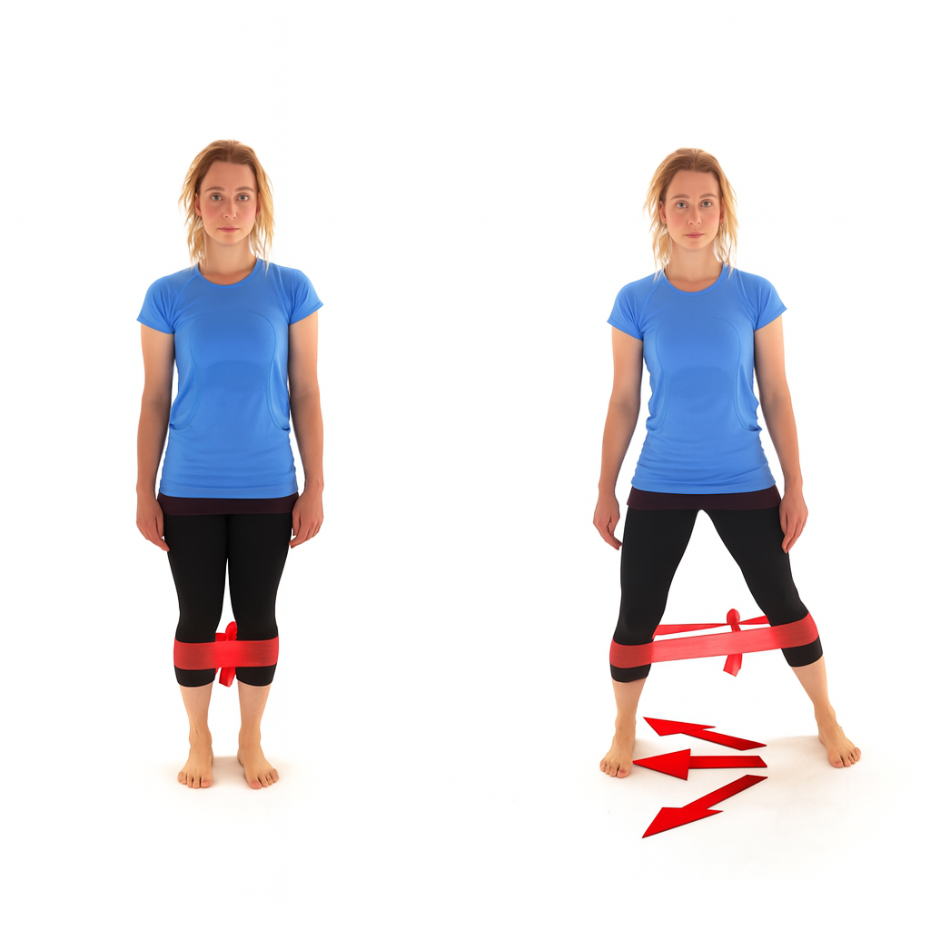 Photo of steps for multidirectional step