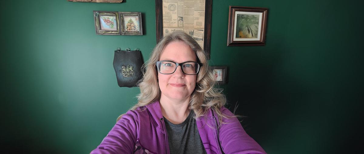 Stephenie Driedger is a volunteer for Covenant Health in Trochu.