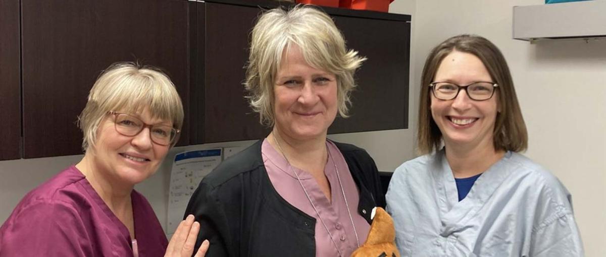 The surgery enterostomy team at the Misericordia Community Hospital