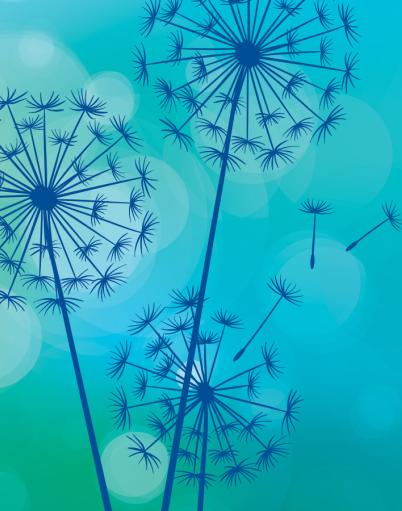 Palliative care dandelion graphic