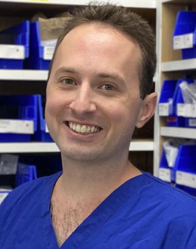 Morley Ramsay, pharmacy technician