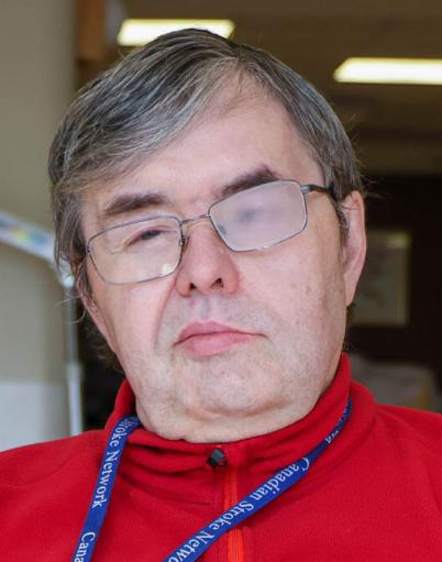 Headshot of Shawn Mccreight, a gay resident at the Edmonton General Continuing Care Centre