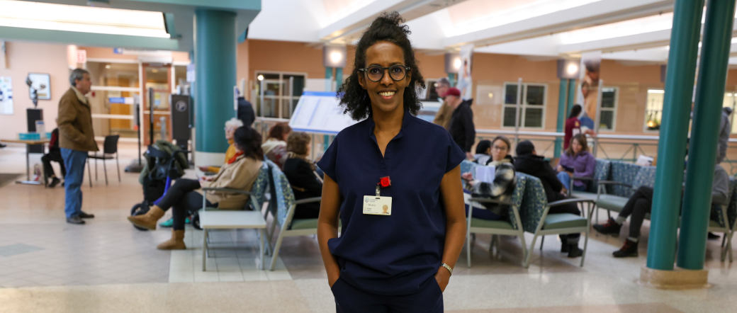 Dr. Fasika Aklilu, emergency physician, Grey Nuns Community Hospital