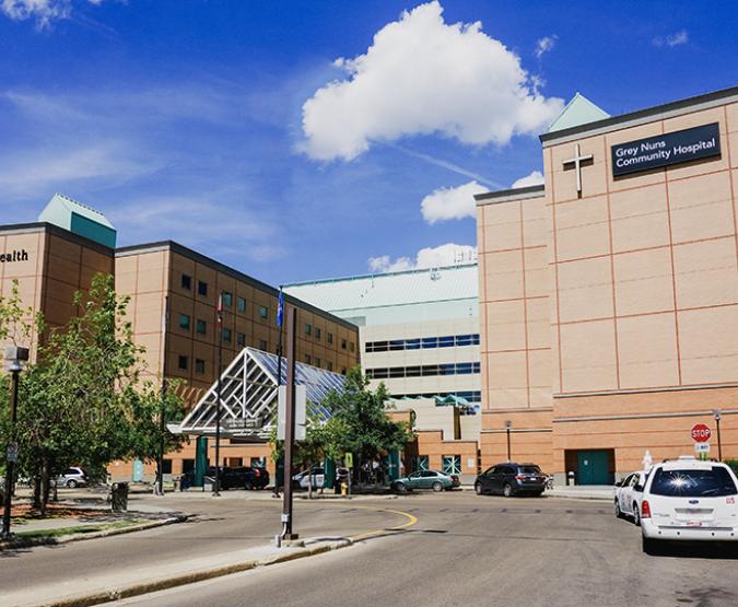 Grey Nuns Community Hospital exterior